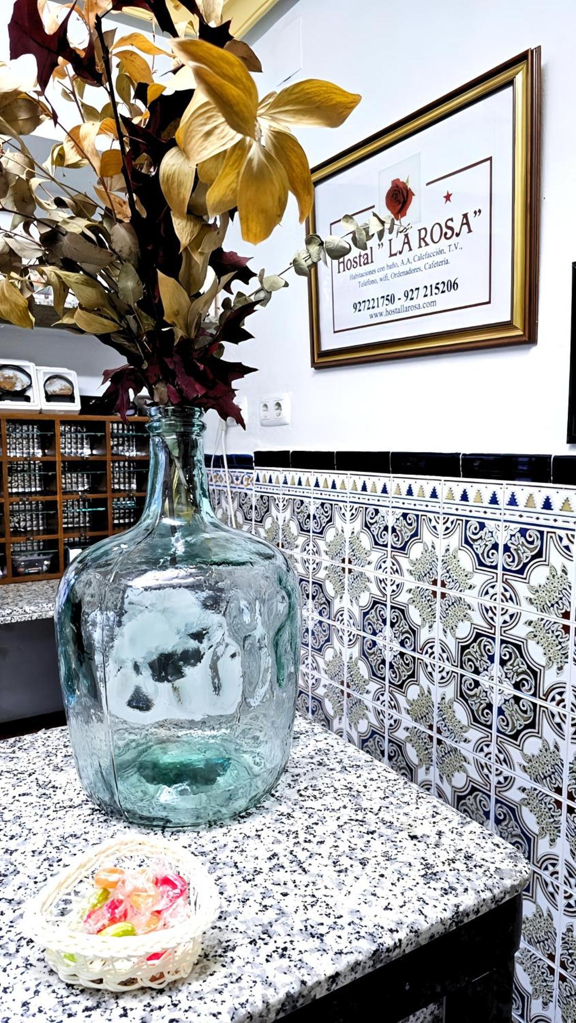 Hostal La Rosa Касерес Экстерьер фото